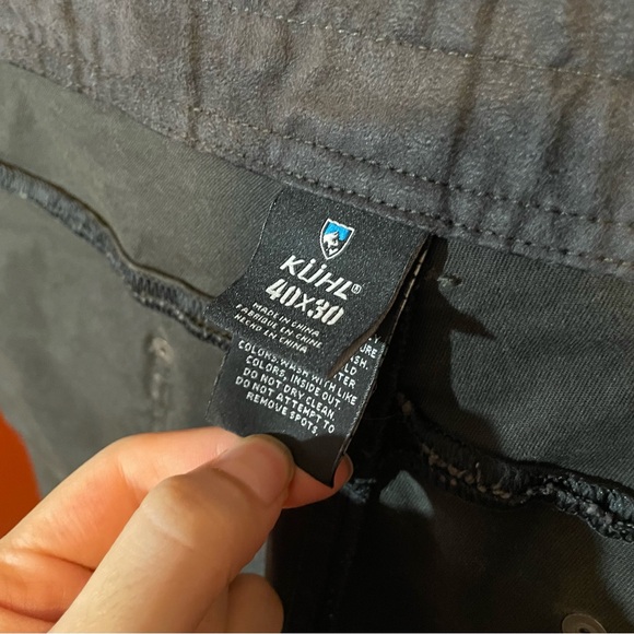 Kuhl Men’s Rebel Saddle Stitched Reactive Patina Dye Outdoor Hiking Jean Pants - Picture 2 of 7